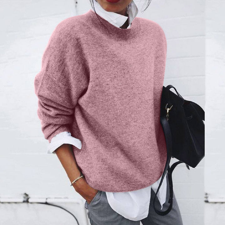 Annie | Striktrøje i Rosa, billede 3