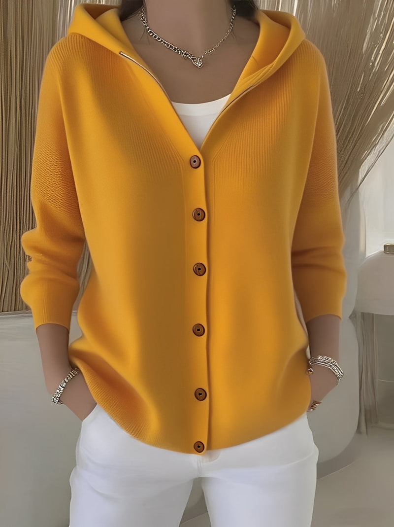 Theodora | Cardigan i Gul, billede 5