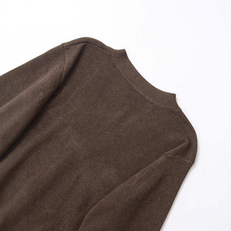 Elinor | Cardigan i Brun, forfra, billede 2