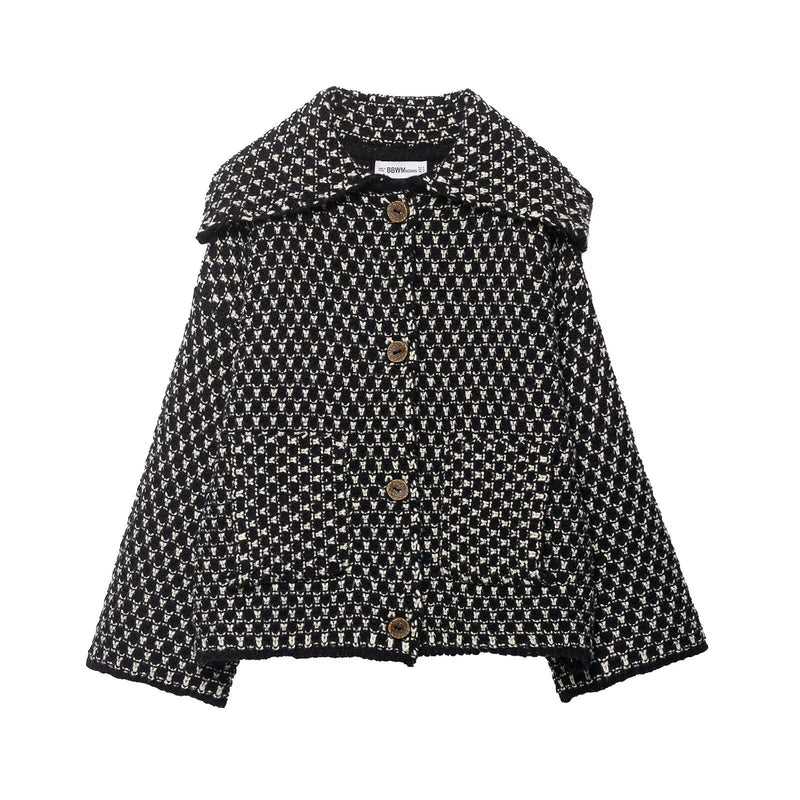 Birgitte | Cardigan i Sort, forfra