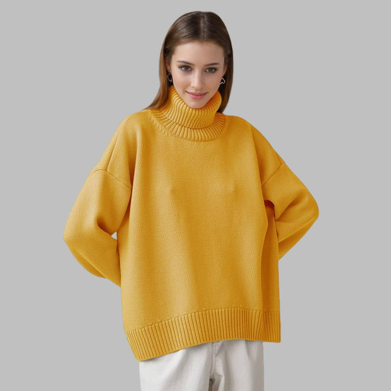 Inga | Sweater i Gul, forfra