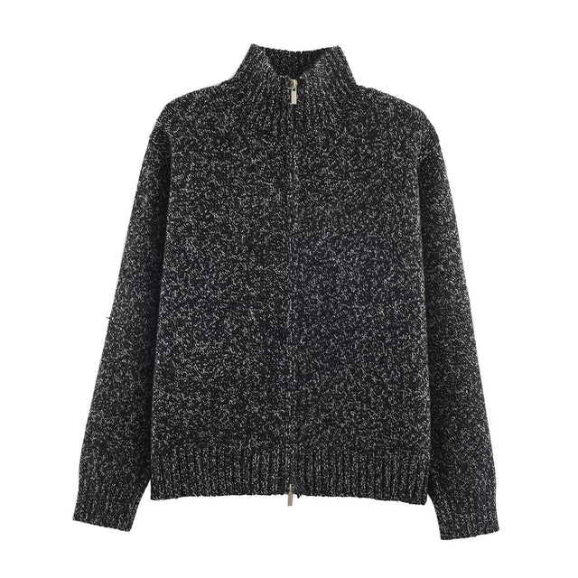 Molly | Cardigan i Sort, forfra