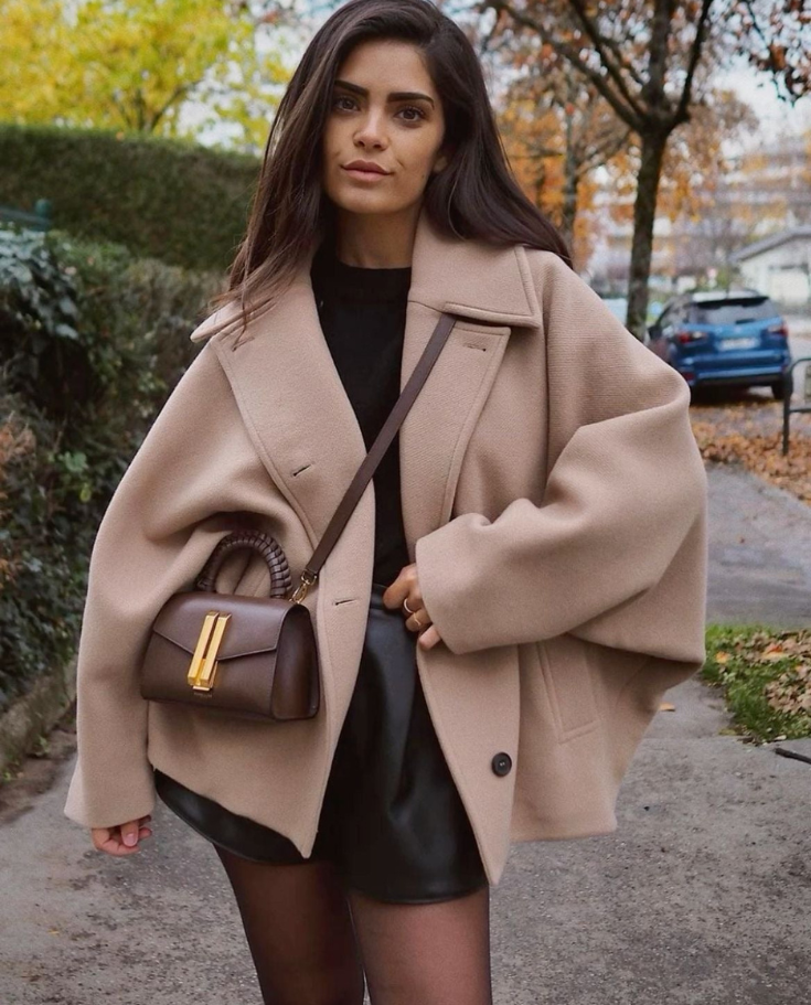 Hege | Frakke i Beige, forfra, billede 10
