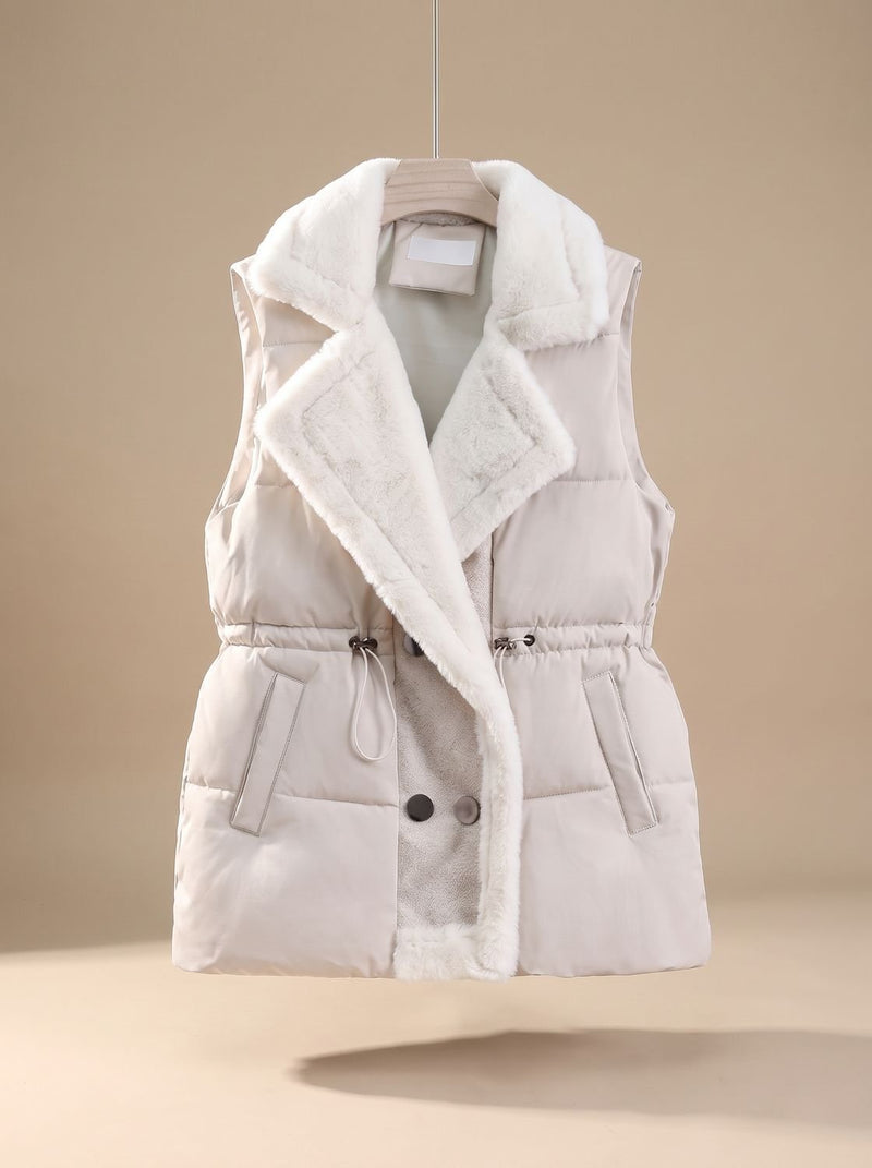 Lilja | Vest i Brun, forfra, billede 2