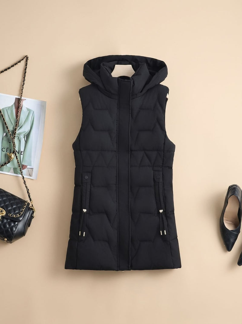 Johanna | Vest i Sort, forfra