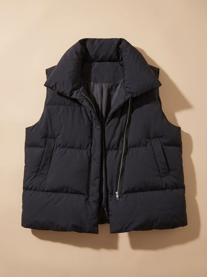 Jenny | Vest i Cremehvid, forfra, billede 4