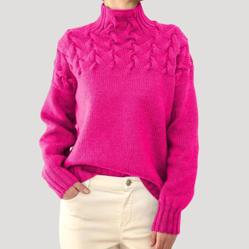 Nerissa | Rullekravetrøje i Rosa, billede 8