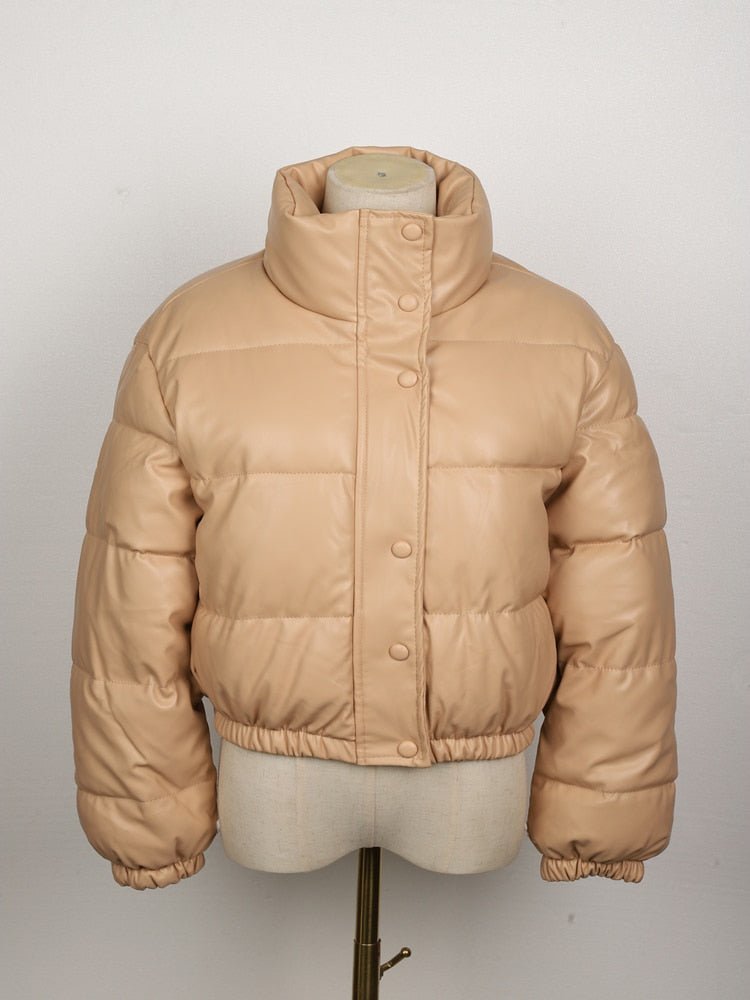 Ursula | Jakke i Beige, forfra