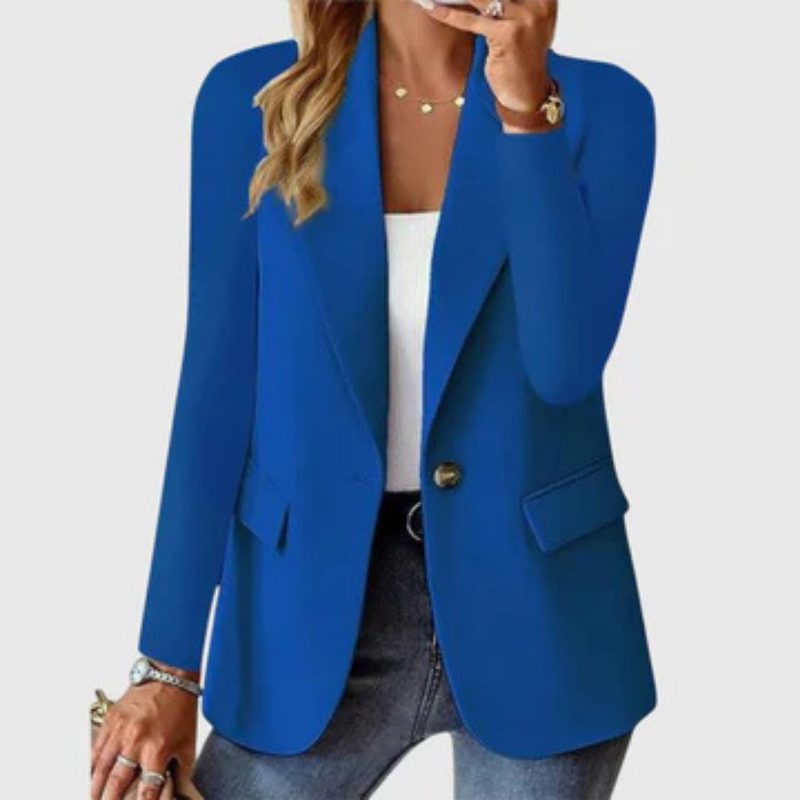 Cecile | Blazer i Blå, billede 3