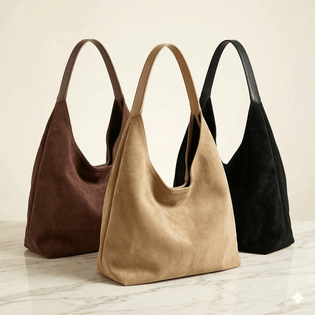 The Inès | Slouchy vegan leather hobo bag - Sofaine