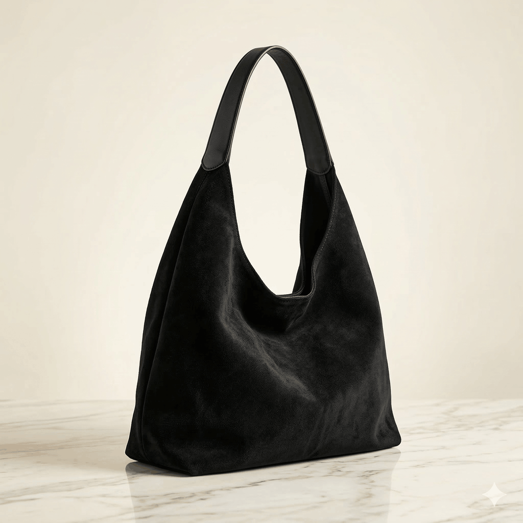 The Inès | Slouchy vegan leather hobo bag - Sofaine